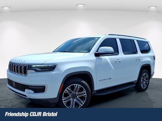 Bright White Clearcoat 2022 Jeep Wagoneer SUV / Crossover Four-Wheel Drive 8-Speed Automatic