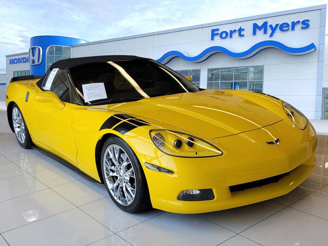 Velocity Yellow Tintcoat 2006 Chevrolet Corvette Convertible Rear-Wheel Drive 6-Speed Automatic
