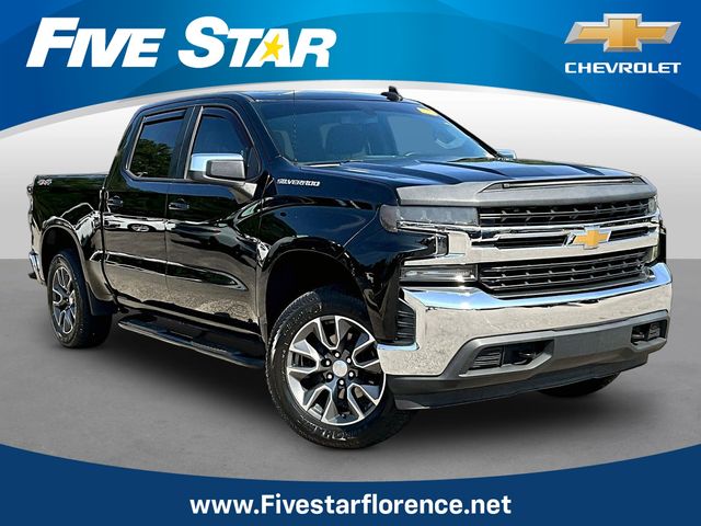 Black 2019 Chevrolet Silverado 1500 Pickup Truck Four-Wheel Drive 8-Speed Automatic