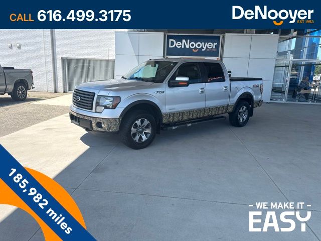 Ingot Silver 2012 Ford F-150 Pickup Truck Four-Wheel Drive 6-Speed Automatic