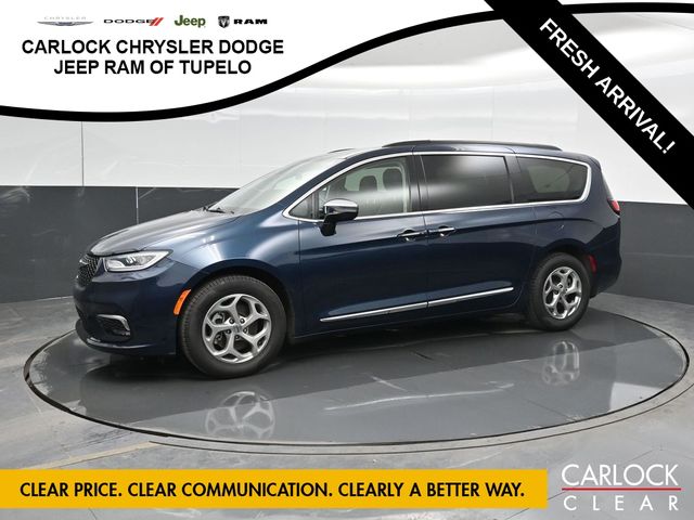 Fathom Blue Pearlcoat 2023 Chrysler Pacifica Minivan Front-Wheel Drive 9-Speed Automatic