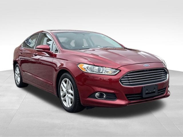 Red 2015 Ford Fusion Sedan Front-Wheel Drive 6-Speed Automatic