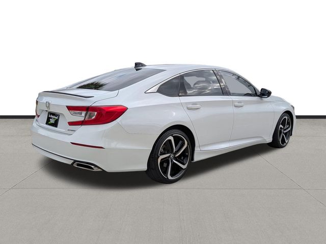 2022 Honda Accord Sport White at Bravo Nissan