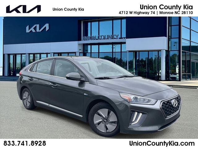 Amazon Gray 2020 Hyundai Ioniq Hybrid Hatchback Front-Wheel Drive 6-Speed Dual Clutch