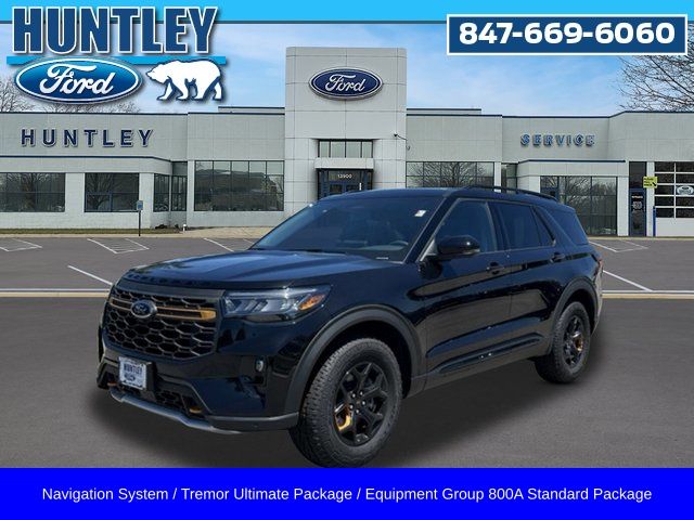 Black Metallic 2026 Ford Explorer SUV / Crossover All-Wheel Drive Automatic