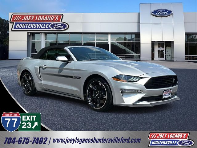 Ingot Silver Metallic 2019 Ford Mustang Convertible Rear-Wheel Drive Automatic