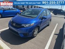 Aegean Blue Metallic 2016 Honda Fit LX Hatchback Front-Wheel Drive Continuously Variable Transmission