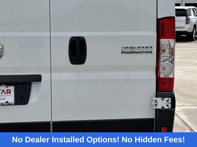 2026 Ram ProMaster 2500 High Roof White at Baytown Hyundai