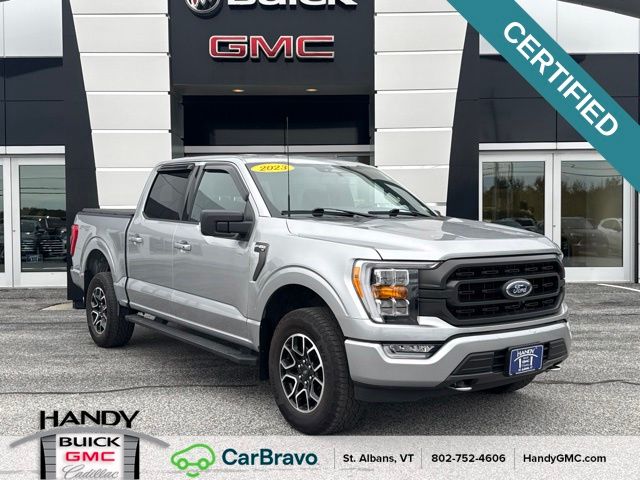 Silver Metallic 2023 Ford F-150 Pickup Truck Four-Wheel Drive Automatic