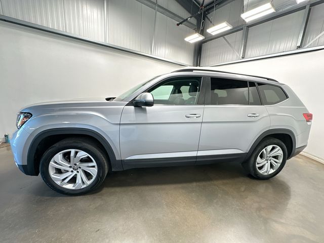 2023 Volkswagen Atlas 3.6L V6 SE w/Technology Silver at Subaru and VW of Moon Township