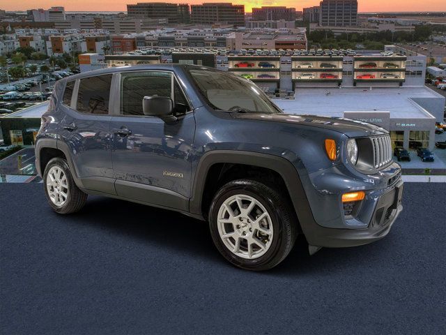 Blue (Dark) 2023 Jeep Renegade SUV / Crossover Four-Wheel Drive 9-Speed Automatic