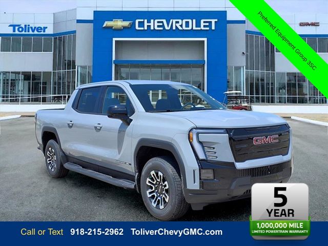 Thunderstorm Gray 2026 GMC Sierra EV Pickup Truck All-Wheel Drive 1-Speed Automatic