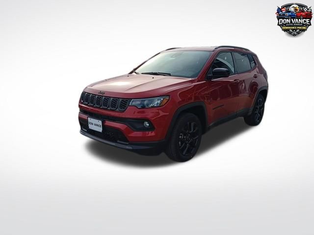 red hot pearlcoat 2026 Jeep Compass Latitude 4WD SUV / Crossover Four-Wheel Drive 8-Speed Automatic