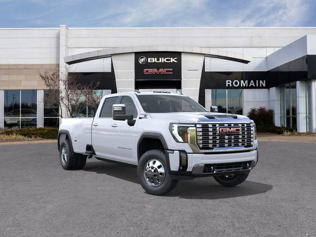 Glacier White Tricoat 2026 GMC Sierra 3500HD Pickup Truck Four-Wheel Drive Automatic