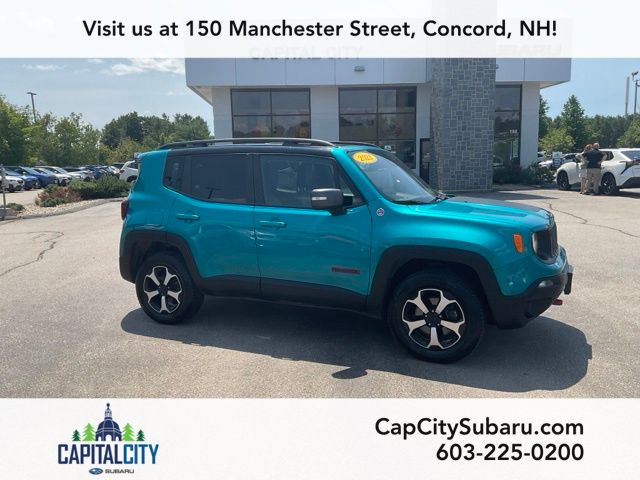 Bikini Metallic Clearcoat 2021 Jeep Renegade SUV / Crossover Four-Wheel Drive 9-Speed Automatic