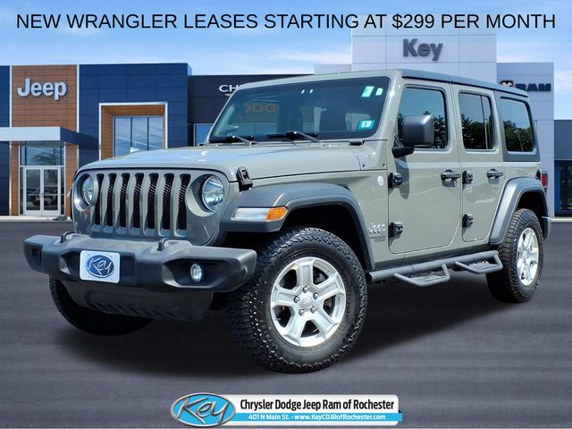 2018 Jeep Wrangler Gris (Sting-Gray Clearcoat) SUV/Crossover Todo terreno 6 velocidades Manual