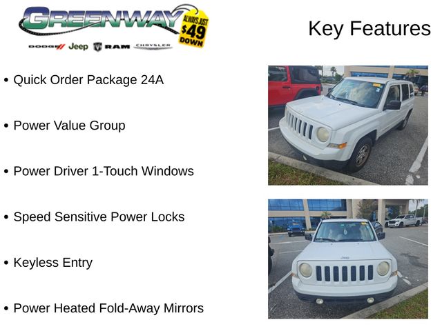 Used 2012 White Jeep Sport image 2