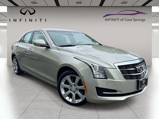 Radiant Silver Metallic 2015 Cadillac ATS 2.0T Luxury AWD Sedan All-Wheel Drive 6-Speed Automatic