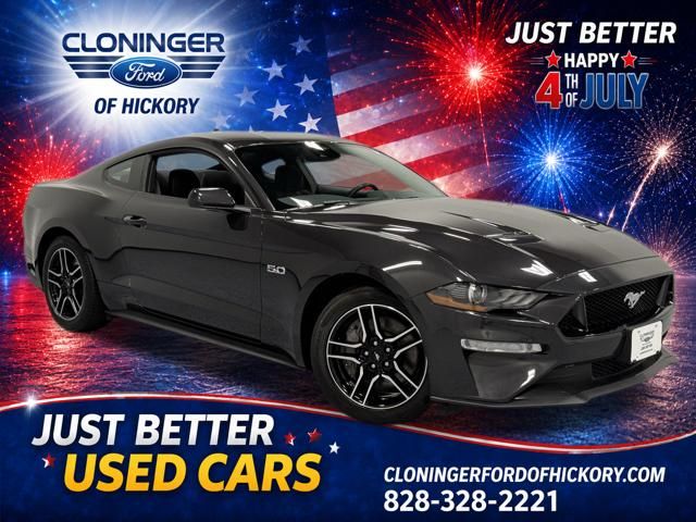 Dark Matter Gray Metallic 2023 Ford Mustang Coupe Rear-Wheel Drive 6-Speed Manual