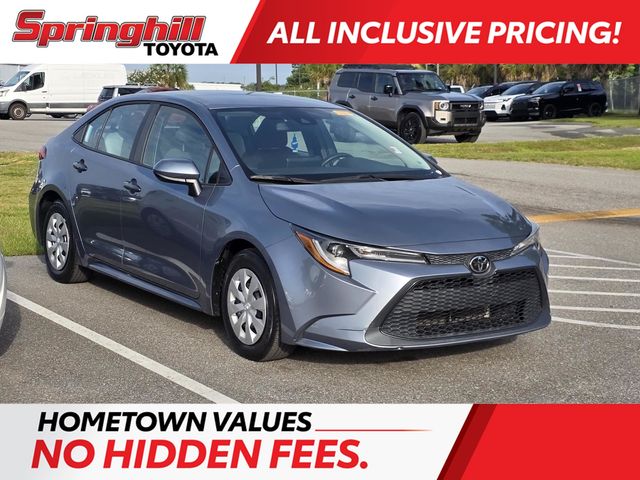 Celestite 2022 Toyota Corolla Sedan Front-Wheel Drive Continuously Variable Transmission