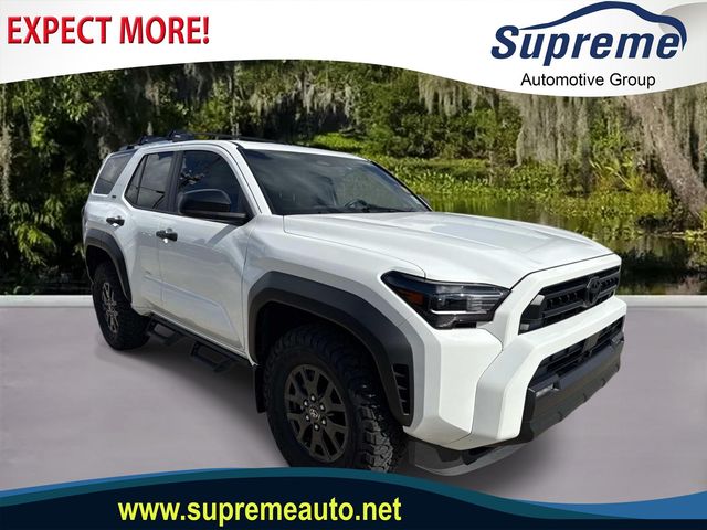 2025 Toyota 4Runner SR5 White at Toyota of Kenner