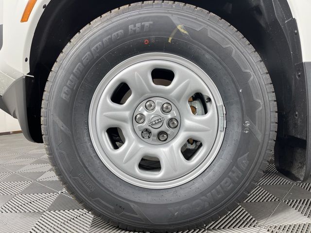 2025 Glacier White Nissan Frontier S RWD Truck