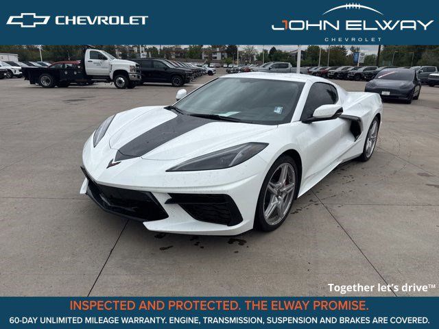 Arctic White 2022 Chevrolet Corvette Stingray 2LT Coupe RWD Coupe Rear-Wheel Drive 8-Speed Dual Clutch