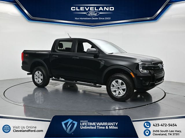 Shadow Black 2026 Ford Ranger Pickup Truck Four-Wheel Drive Automatic