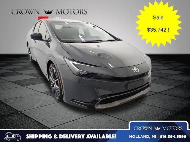 Guardian Gray 2024 Toyota Prius Hatchback All-Wheel Drive Continuously Variable Transmission