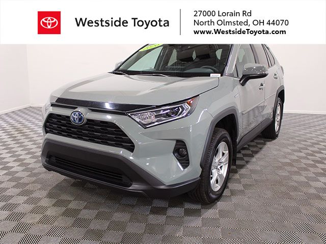 Lunar Rock 2020 Toyota RAV4 Hybrid XLE AWD SUV / Crossover All-Wheel Drive Continuously Variable Transmission