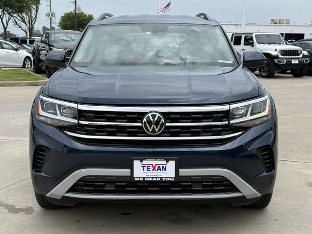 2021 Volkswagen Atlas 2.0T S Blue at Wharton Ford
