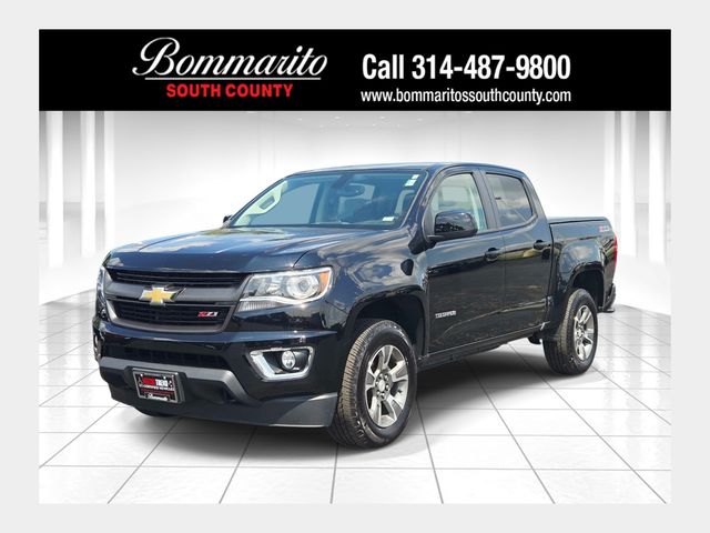 Black 2017 Chevrolet Colorado Pickup Truck Four-Wheel Drive 8-Speed Automatic