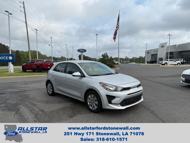 Silky Silver 2022 Kia Rio5 S Wagon FWD Wagon Front-Wheel Drive Continuously Variable Transmission