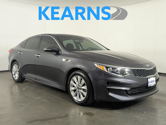 Gray (Platinum Graphite) 2018 Kia Optima EX Sedan Front-Wheel Drive 6-Speed Automatic