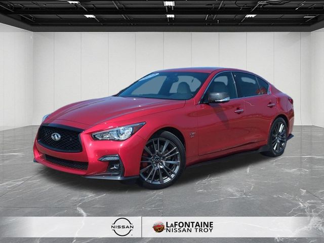 Dynamic Sunstone Red 2020 INFINITI Q50 Red Sport 400 AWD Sedan All-Wheel Drive 7-Speed Automatic Overdrive