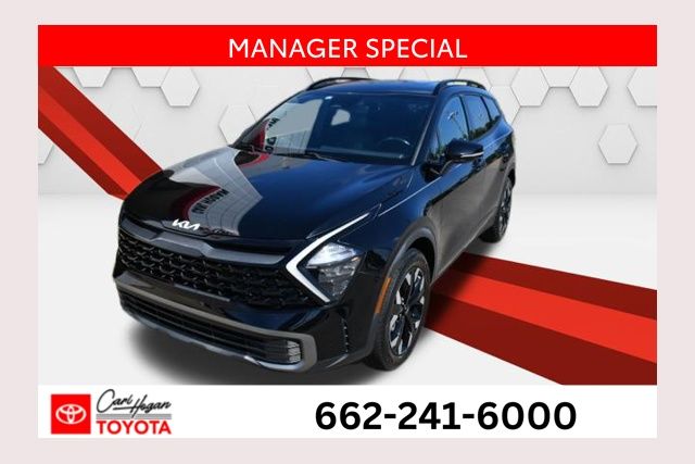 Ebony Black 2023 Kia Sportage SUV / Crossover All-Wheel Drive 8-Speed Automatic