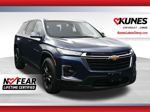 Northsky Blue Metallic 2023 Chevrolet Traverse SUV / Crossover Four-Wheel Drive 9-Speed Automatic