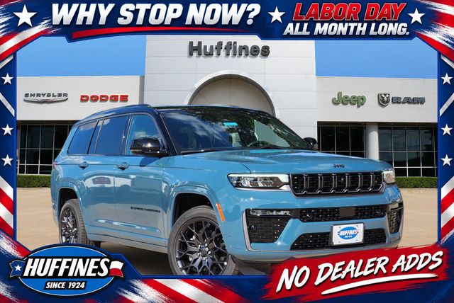 Gray (Steel Blue) 2026 Jeep Grand Cherokee L SUV / Crossover Four-Wheel Drive 8-Speed Automatic