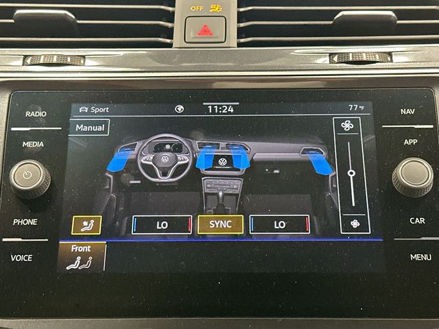2023 Volkswagen Tiguan 2.0T SEL R-Line White at Auto Express Mitsubishi