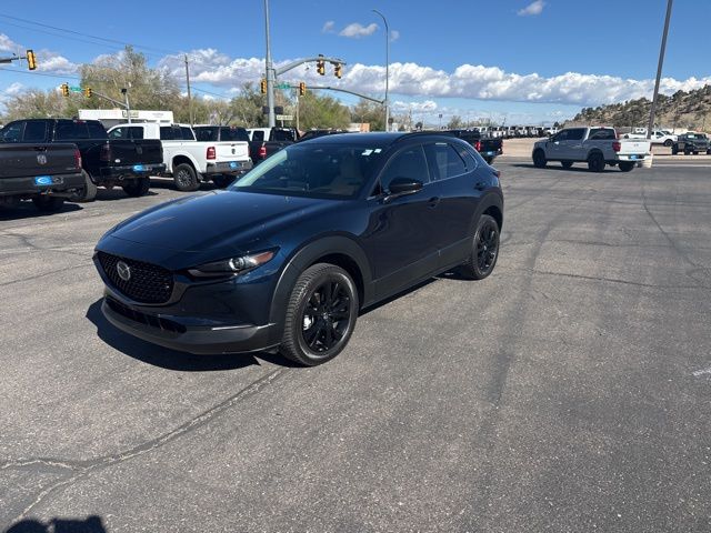 Deep Crystal Blue Mica 2025 Mazda CX-30 2.5 Turbo Premium Plus AWD SUV / Crossover All-Wheel Drive 6-Speed Automatic
