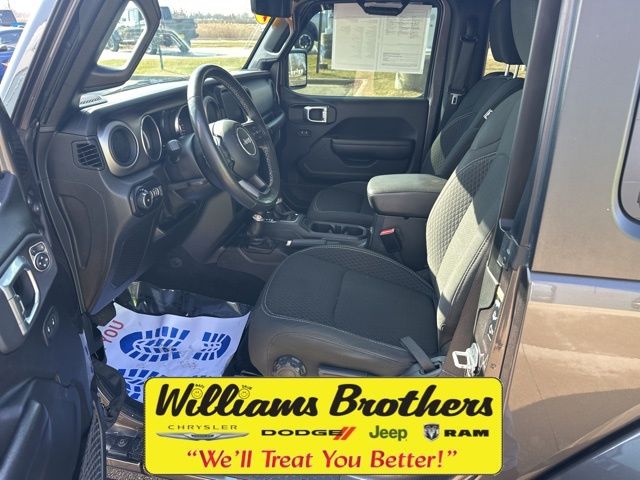 2021 Jeep Wrangler Sport - Granite Crystal Metallic Clearcoat exterior view 10