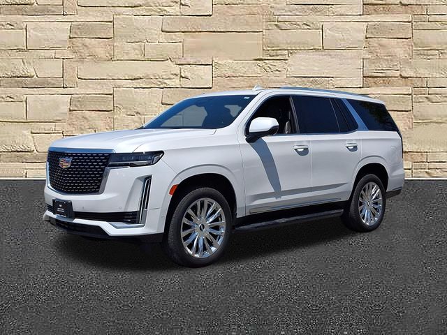 Crystal White Tricoat 2024 Cadillac Escalade SUV / Crossover Four-Wheel Drive Automatic
