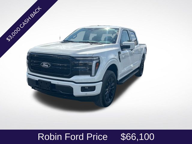 Star White Metallic Tri-Coat 2026 Ford F-150 Pickup Truck Four-Wheel Drive Automatic