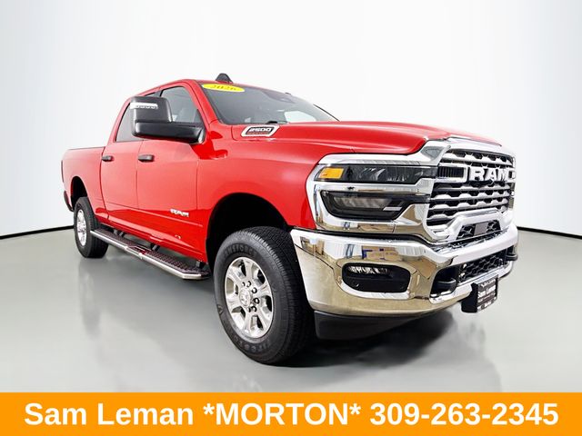 Flame Red Clearcoat 2026 RAM 2500 Pickup Truck Four-Wheel Drive 8-Speed Automatic