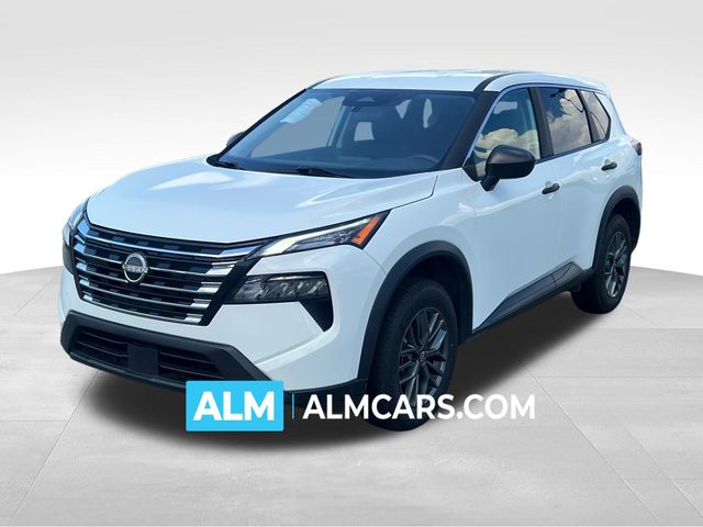 Glacier White 2024 Nissan Rogue SUV / Crossover Front-Wheel Drive Continuously Variable Transmission