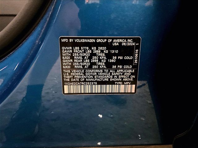 2024 Volkswagen Atlas Cross Sport 2.0T SEL R-Line  at Subaru and VW of Moon Township