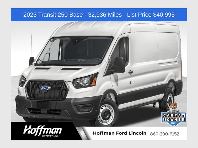 2023 Ford Transit Cargo 250 Medium Roof AWD