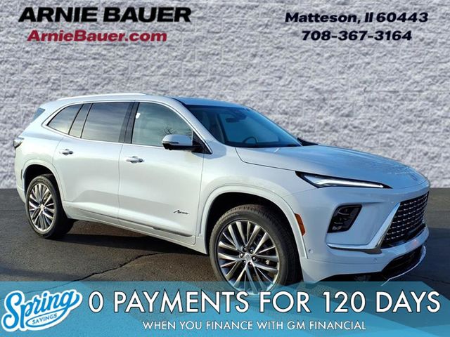 iridescent white tricoat 2026 Buick Enclave Avenir AWD SUV / Crossover Four-Wheel Drive 8-Speed Automatic