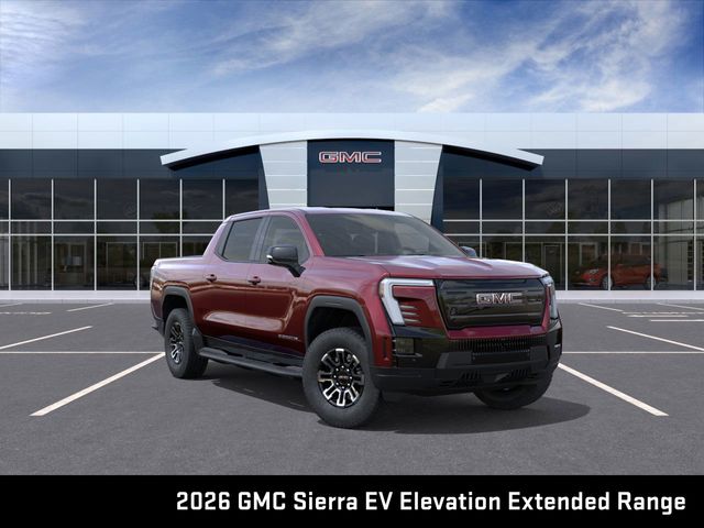Dark Ember Metallic 2026 GMC Sierra EV Pickup Truck All-Wheel Drive 1-Speed Automatic