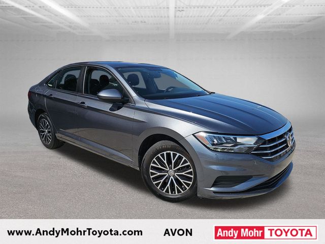 Platinum Gray Metallic 2021 Volkswagen Jetta Sedan Front-Wheel Drive 8-Speed Automatic